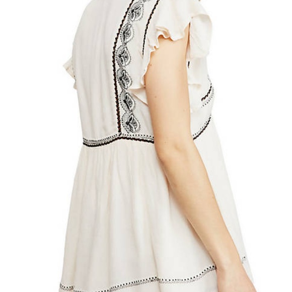 Free People Falling Water Embroidered Tunic - Picture 3 of 3